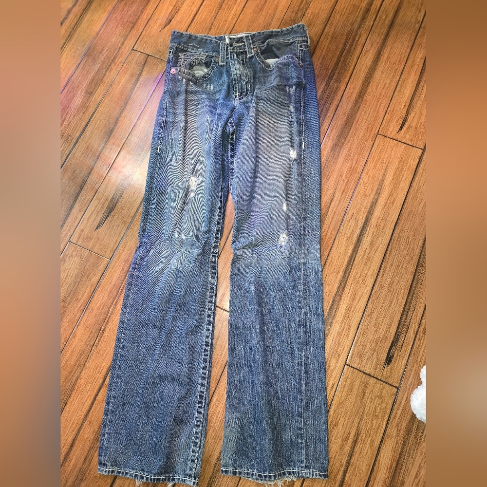 Men's Big Star Bootcut Jeans Destructive 31 Long